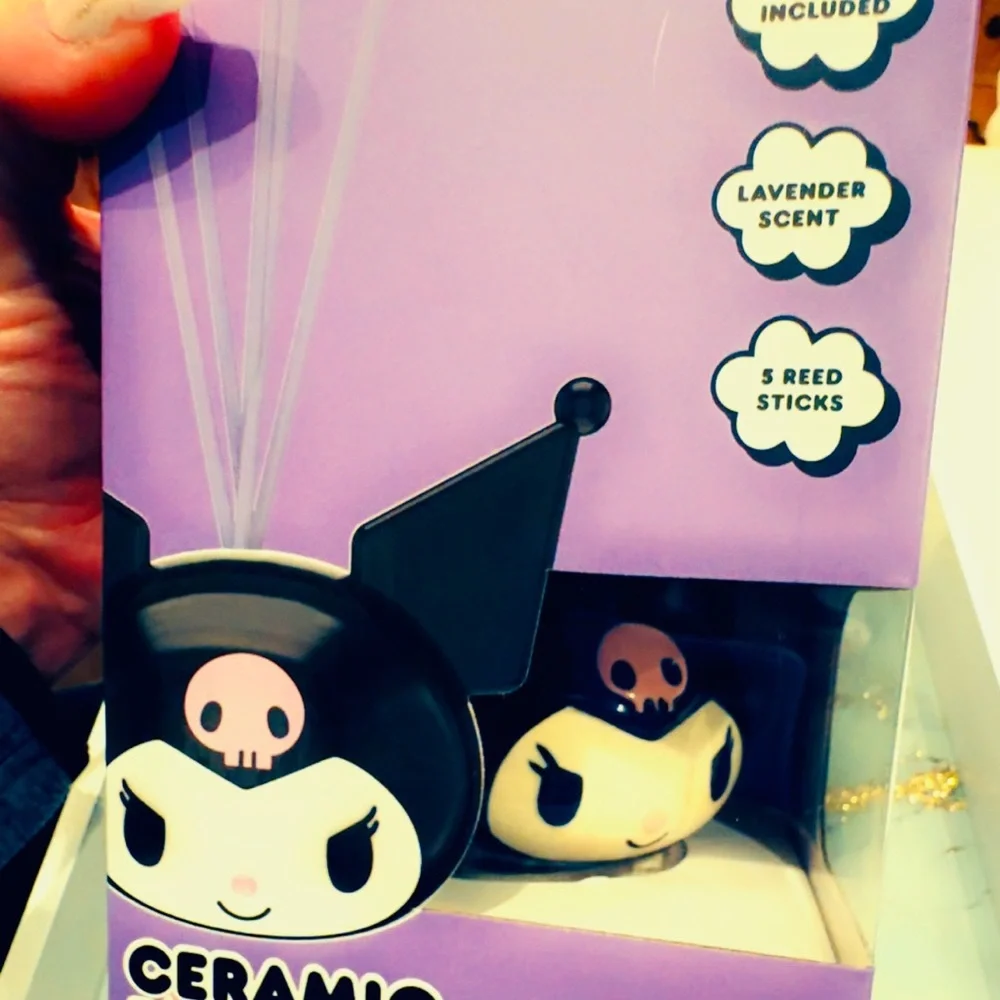 Lavender Scented Reed Diffuser - Kuromi !!! - Picture 3 of 8